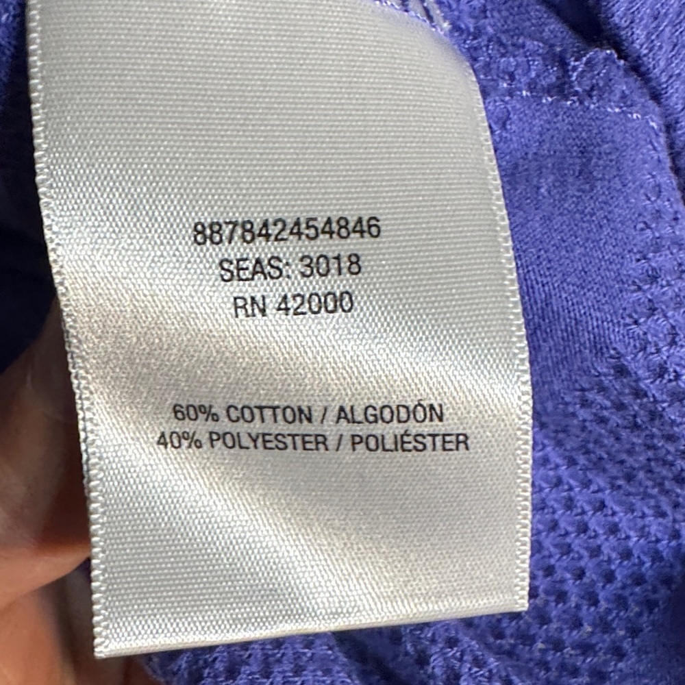 Basic Editions Purple Top - Picture 3 of 4